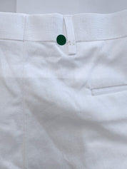 Tommy Hilfiger Mens Modern fit Linen Cotton Dress Pants 36 / 32 White Solid