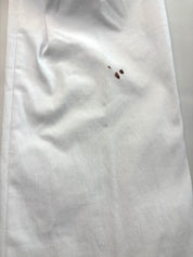 Tommy Hilfiger Mens Modern fit Dress Pants 30 / 30 White Solid Stretch