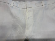 Tommy Hilfiger Mens Modern fit Dress Pants 36 / 29 White Solid Stretch