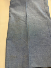 Tommy Hilfiger Mens Modern fit Cotton Dress Pants 36 / 32 Light Blue Solid