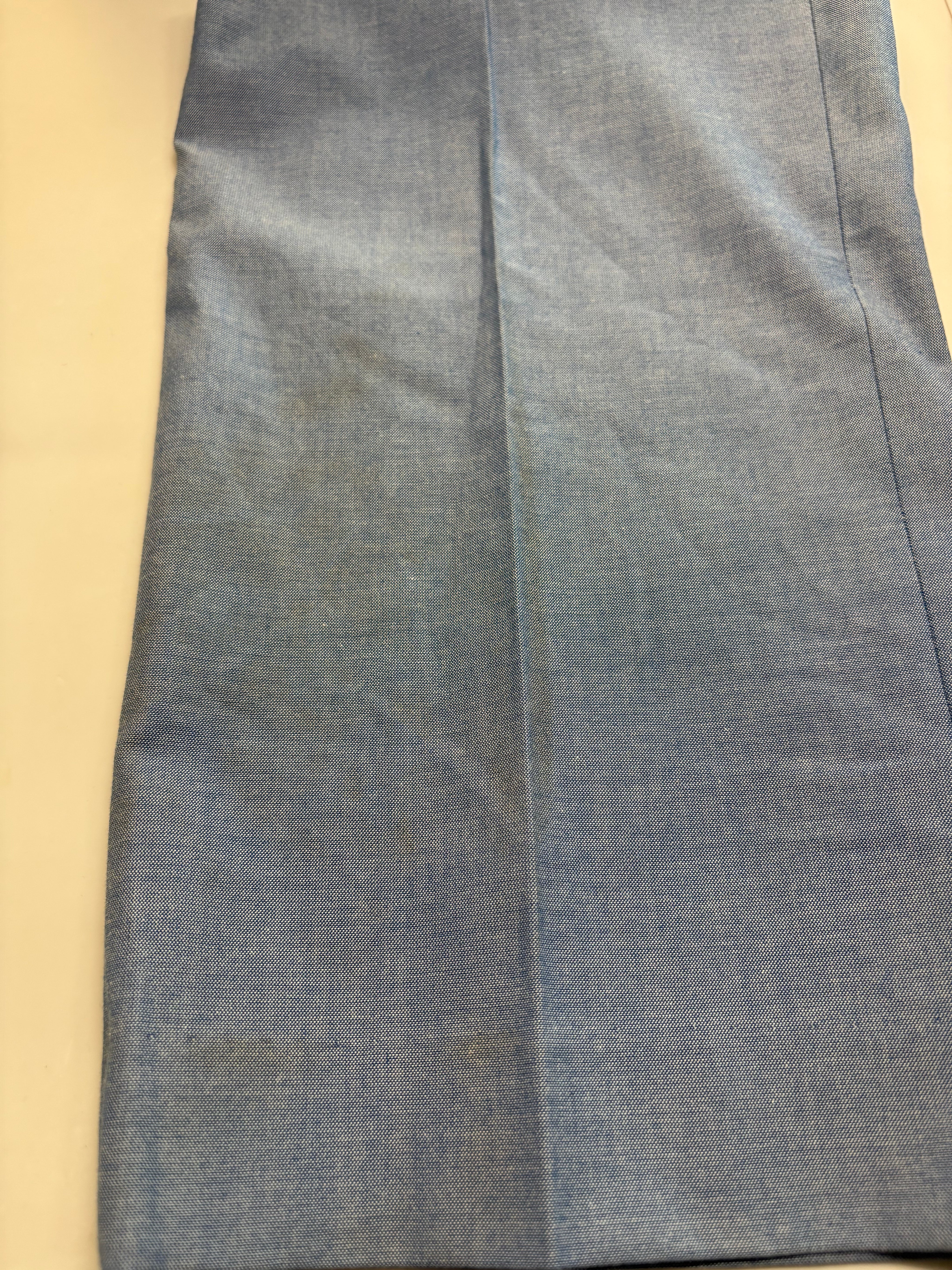 Tommy Hilfiger Mens Modern fit Cotton Dress Pants 36 / 32 Light Blue Solid