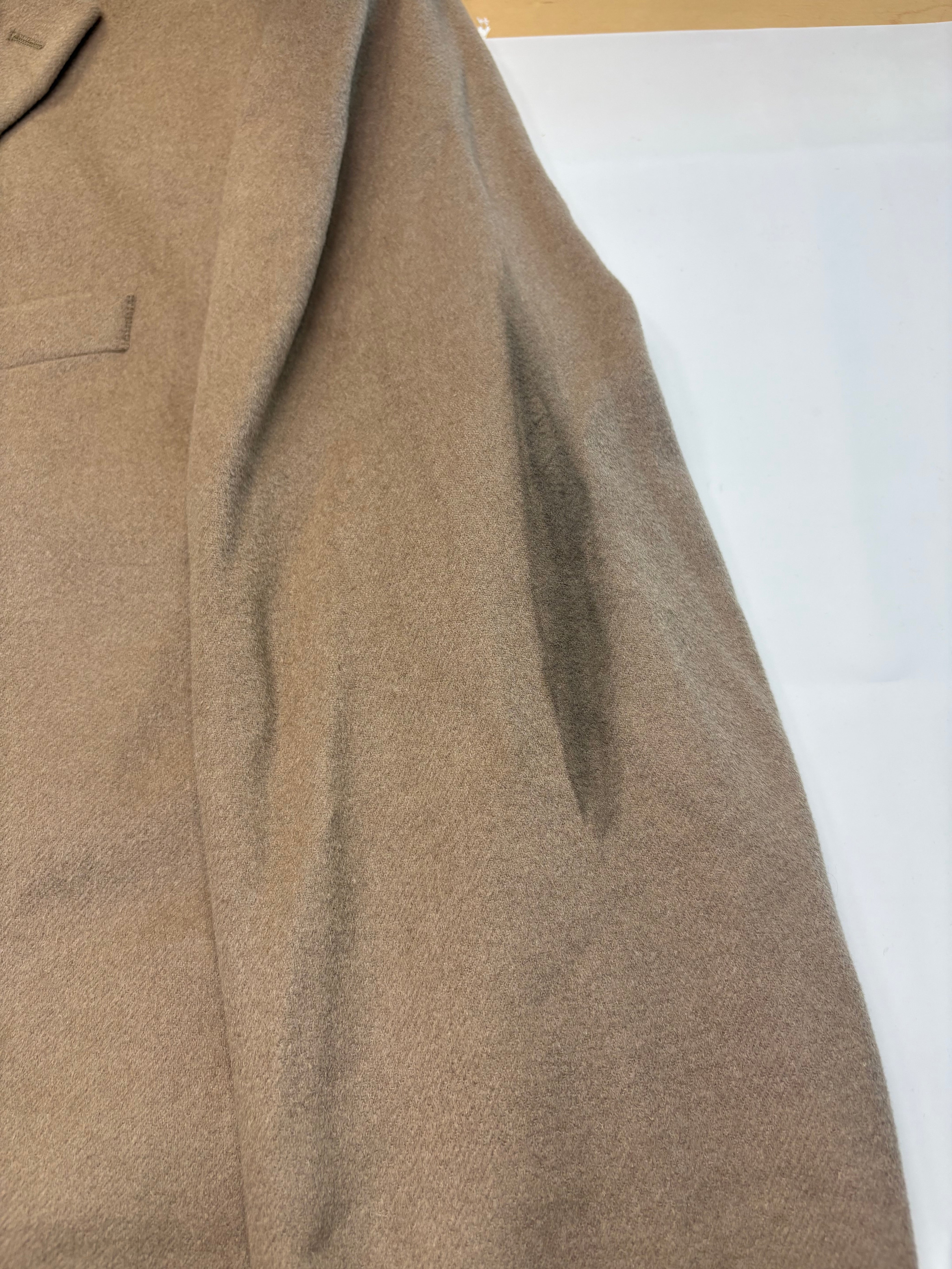 Michael Kors Mens Classic fit Wool Sport Coat Blazer 48 L Beige Solid