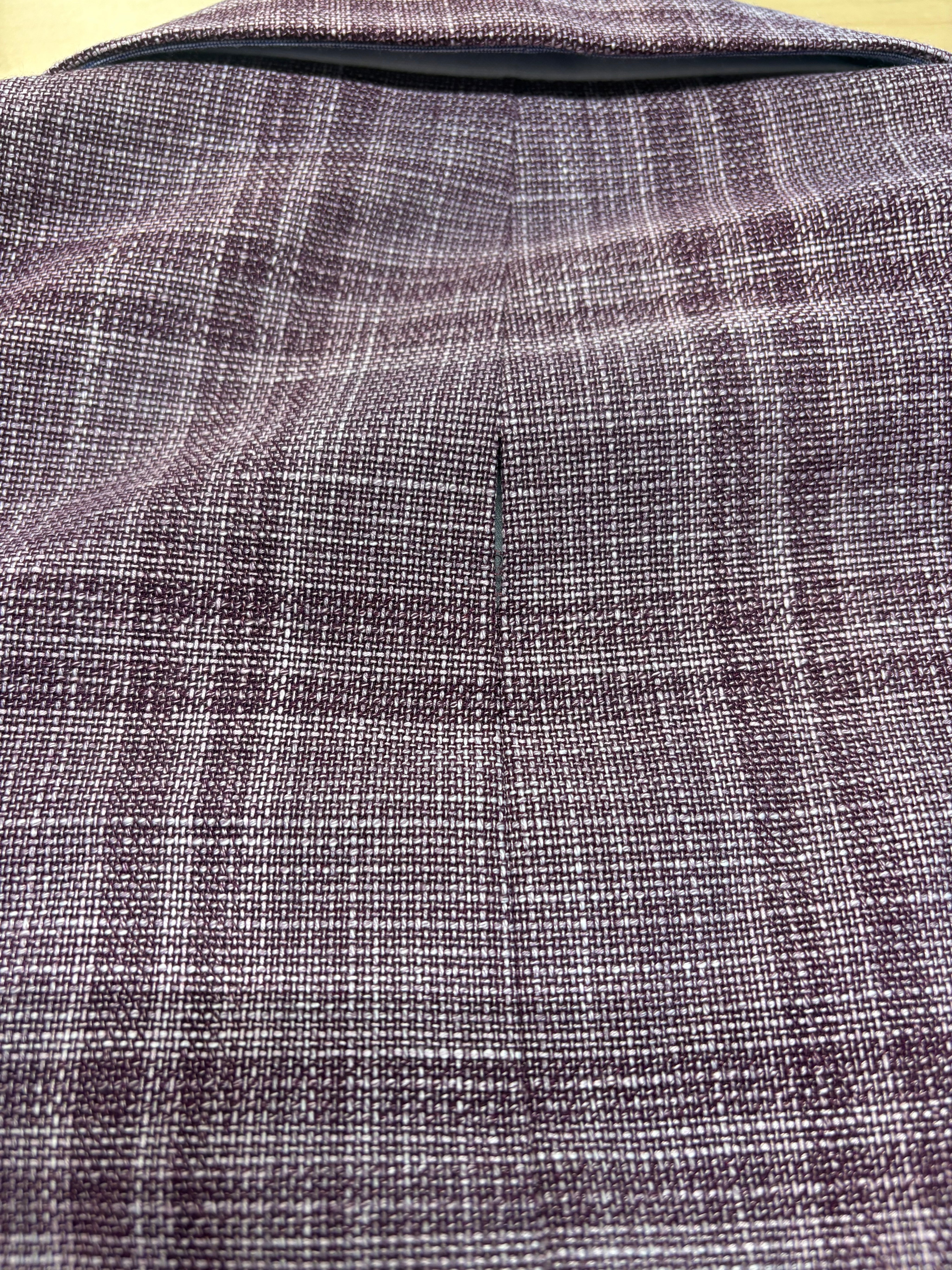 Tommy Hilfiger Mens Modern fit Sport Coat Blazer 38 S Purple Windowpane