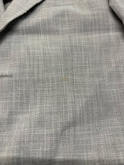 Calvin Klein Mens Slim fit Sport Coat Blazer 38 S Gray Solid