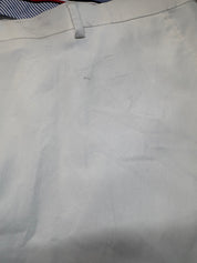 Tommy Hilfiger Mens Modern fit Cotton Dress Pants 44 / 34 White Solid