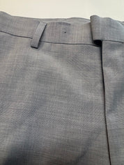 Calvin Klein Mens Slim fit Wool Dress Pants 32 / 30 Light Grey Solid
