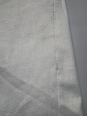 Bar Iii Mens Slim fit Linen Cotton Dress Pants 34 / 30 White Solid