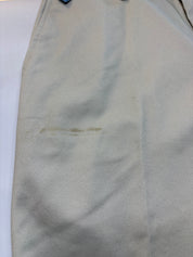 Tommy Hilfiger Mens Modern fit Dress Pants 40 / 30 White Solid Stretch