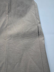 Tommy Hilfiger Mens Modern fit Cotton Dress Pants 33 / 32 Tan Beige Solid