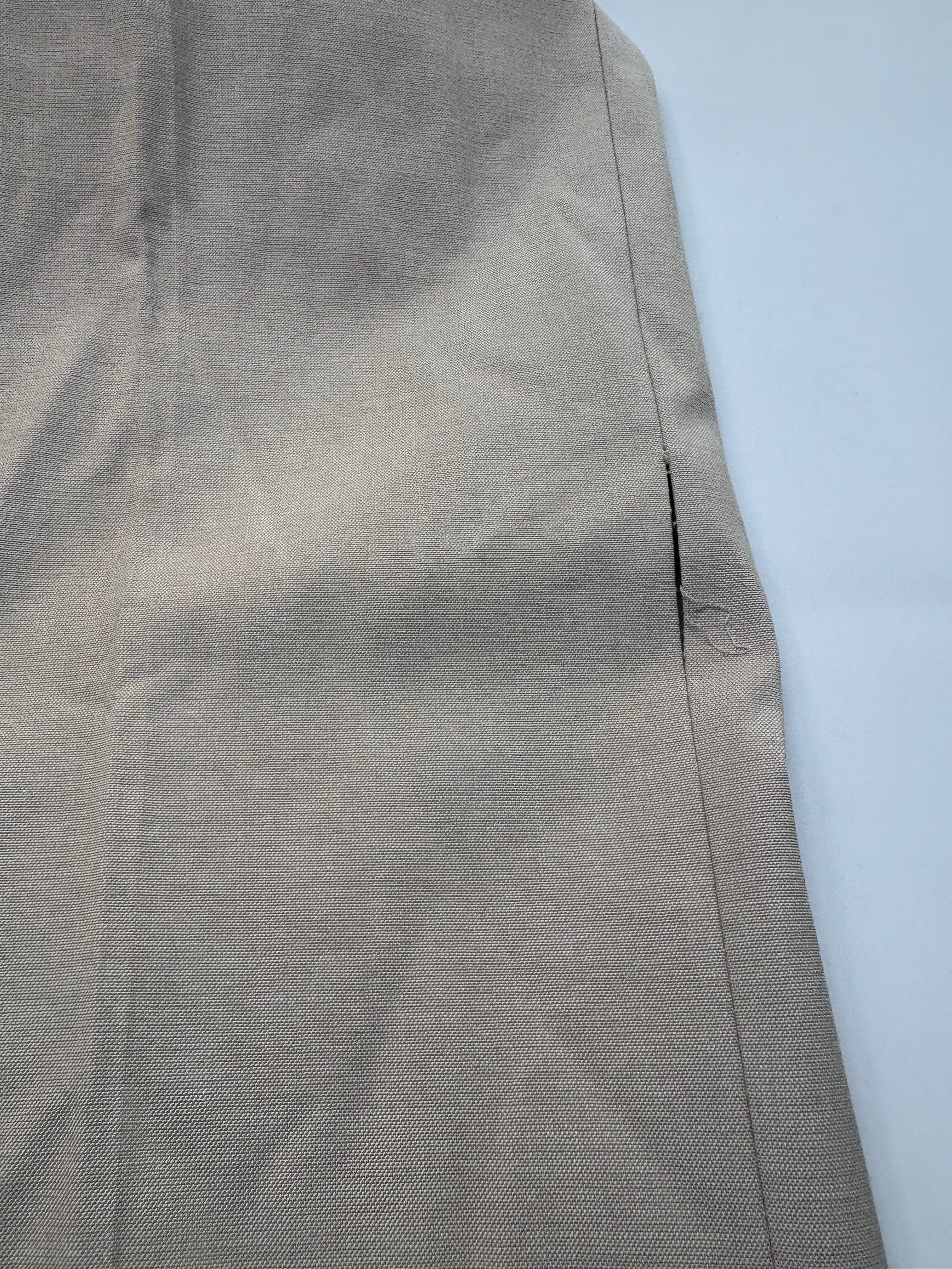 Tommy Hilfiger Mens Modern fit Cotton Dress Pants 33 / 32 Tan Beige Solid
