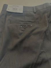 Kenneth Cole Mens Slim fit Dress Pants 30 / 30 Black Solid