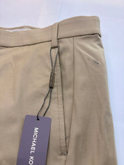 Michael Kors Mens Classic fit Dress Pants 38 / 32 Beige Solid