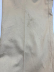 Brooks Brothers Mens Classic fit Cotton Chinos 32 / 32 Beige Solid
