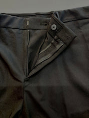 Perry Ellis Mens Modern fit Dress Pants 40 / 30 Black Solid