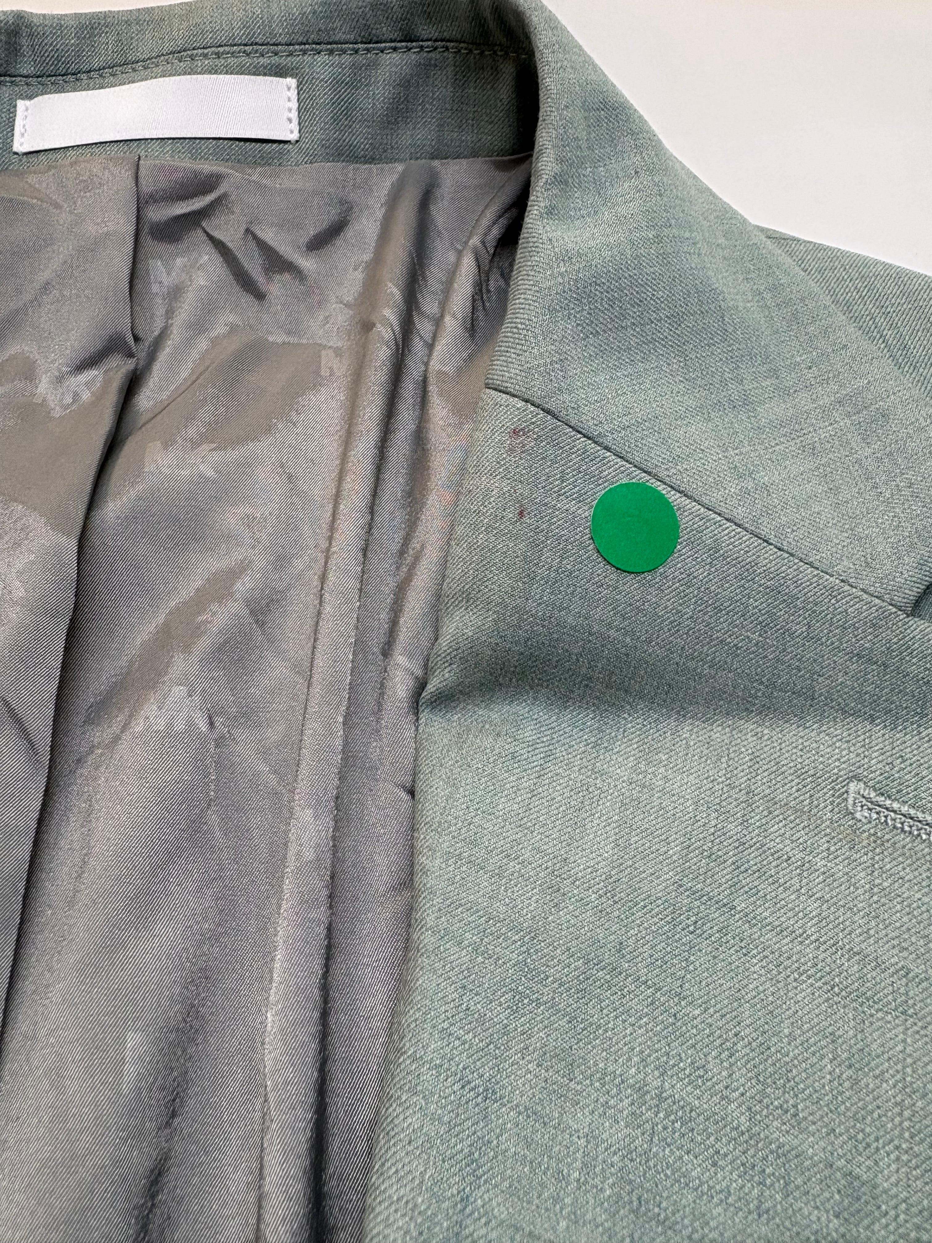 Michael Kors Mens Regular fit Wool Suit Jacket Blazer 42 L Green Solid