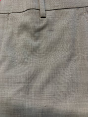 Tommy Hilfiger Mens Modern fit Wool Dress Pants 33 / 30 Tan Light Brown Solid