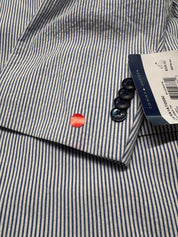 Tommy Hilfiger Mens Modern fit Seersucker Sport Coat Blazer 50 L Blue Striped