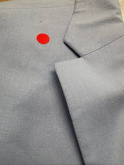 Tommy Hilfiger Mens Modern fit Linen Cotton Sport Coat Blazer 42 R Light Blue Solid