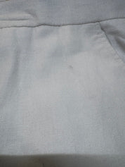 Tommy Hilfiger Mens Modern fit Linen Cotton Dress Pants 40 / 32 White Solid