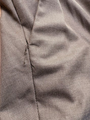 Kenneth Cole Reaction Mens Slim fit Dress Pants 36 / 30 Beige Solid Stretch