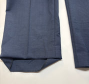 Tommy Hilfiger Mens Modern fit Wool Dress Pants 34 / 30 Blue Solid