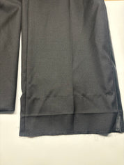 Lauren Ralph Lauren Mens Classic fit Wool Tuxedo Pants 40 / 30 Black Solid