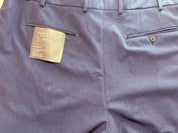 Perry Ellis Portfolio Mens Modern fit Dress Pants 42 / 32 Blue Solid