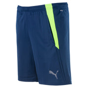 PUMA Men's teamLIGA Training Shorts Large Navy Blue Soccer