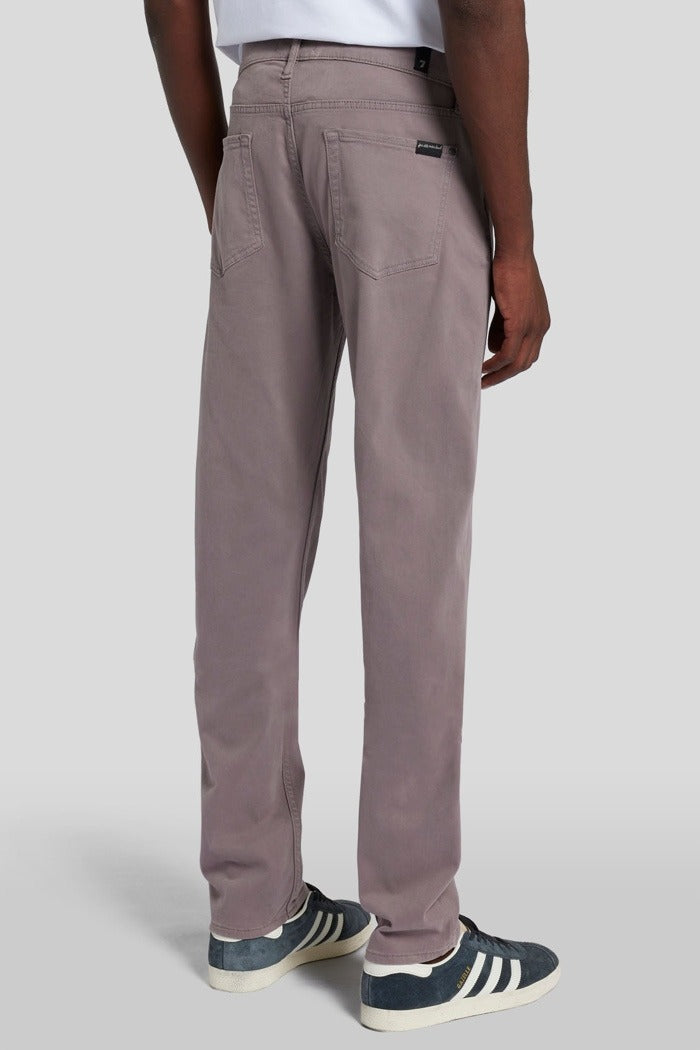 7 for All Mankind Mens Slimmy Luxe Performance Plus Slim Fit Pants 32 x 32 Mauve