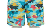 Men's Champion Camo Mesh Shorts Size Large  Green