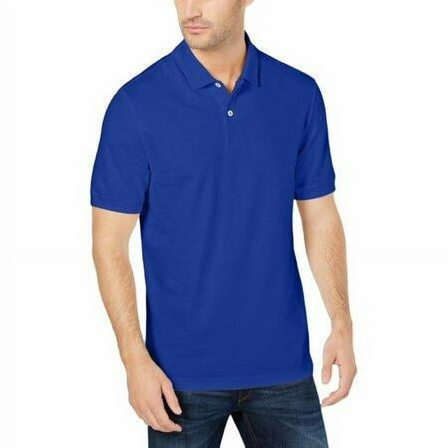 Club Room Men's Performance Polo Shirt Hyper Blue 3XL XXXL