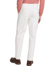 Nautica Mens Modern fit 2 Piece Suit 42 R / 36 Waist Cream White Cotton Stretch