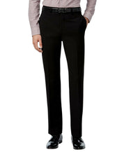 Calvin Klein Mens Slim fit Dress Pants 30 / 32 Black Solid