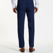 Nautica Mens Modern fit Dress Pants 40 / 29 Navy Blue Solid Stretch