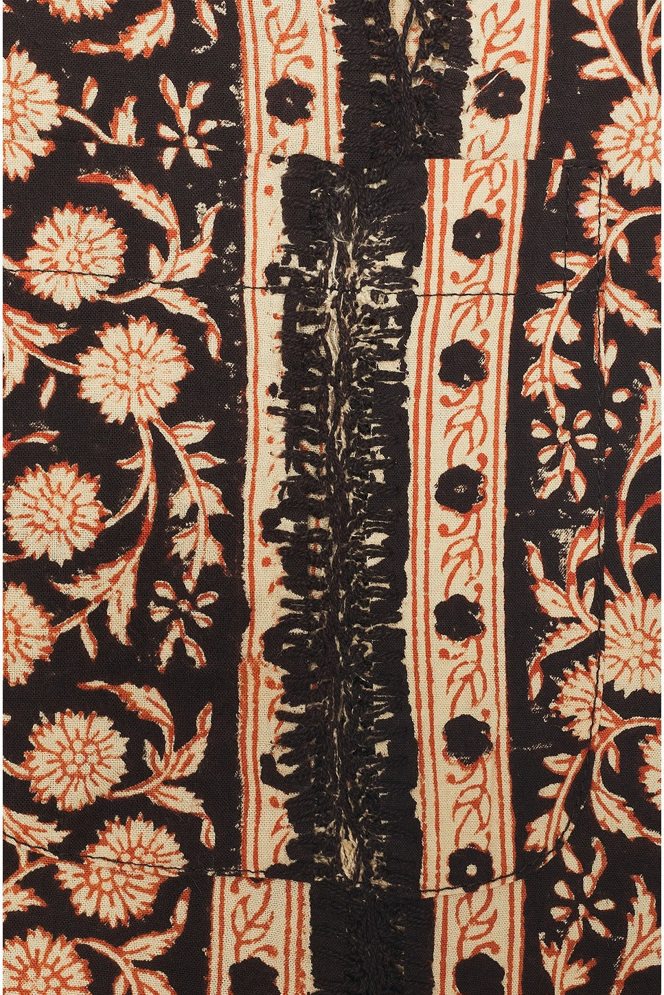 Kardo Mens Ronen Black Brown Crochet Short Sleeve Button Down Shirt XXL Cotton