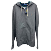 Polo Ralph Lauren Men's RL Fleece Full-Zip Hoodie Sweatshirt Small Grey