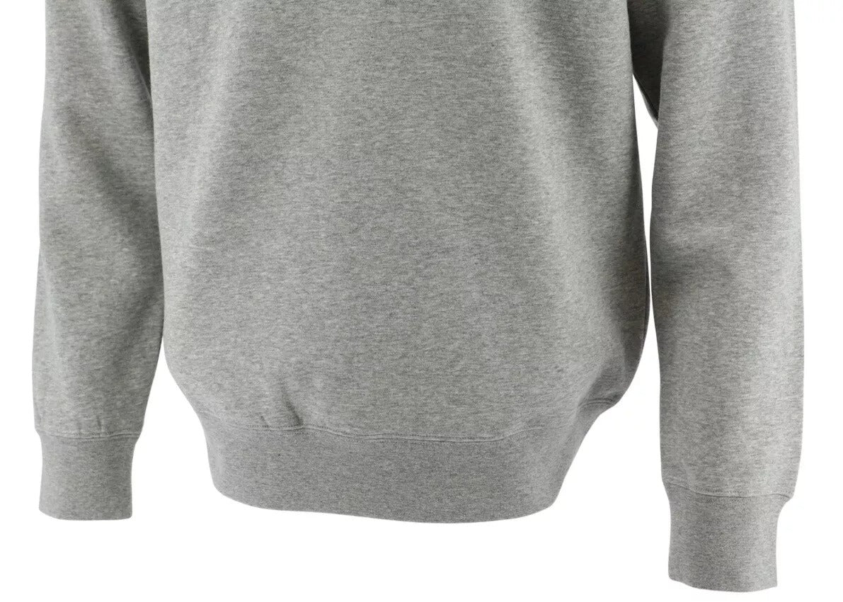 Caterpillar Men's Foundation Logo-Print Sweatshirt Medium Grey