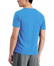ID Ideology Men's Birdseye Mesh V-Neck T Shirt XLT XL TALL Blue Paradise