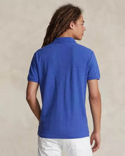 Polo Ralph Lauren Men's Classic-Fit Mesh Polo Shirt Medium Liberty Blue