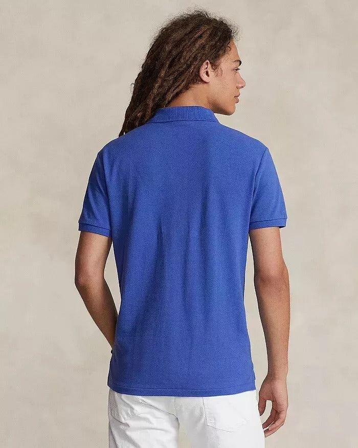 Polo Ralph Lauren Men's Classic Fit Mesh Polo Shirt Liberty Blue 2XL