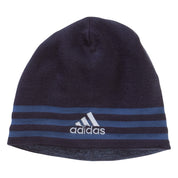 Adidas Eclipse Reversible III Beanie Hat Navy Blue / Grey