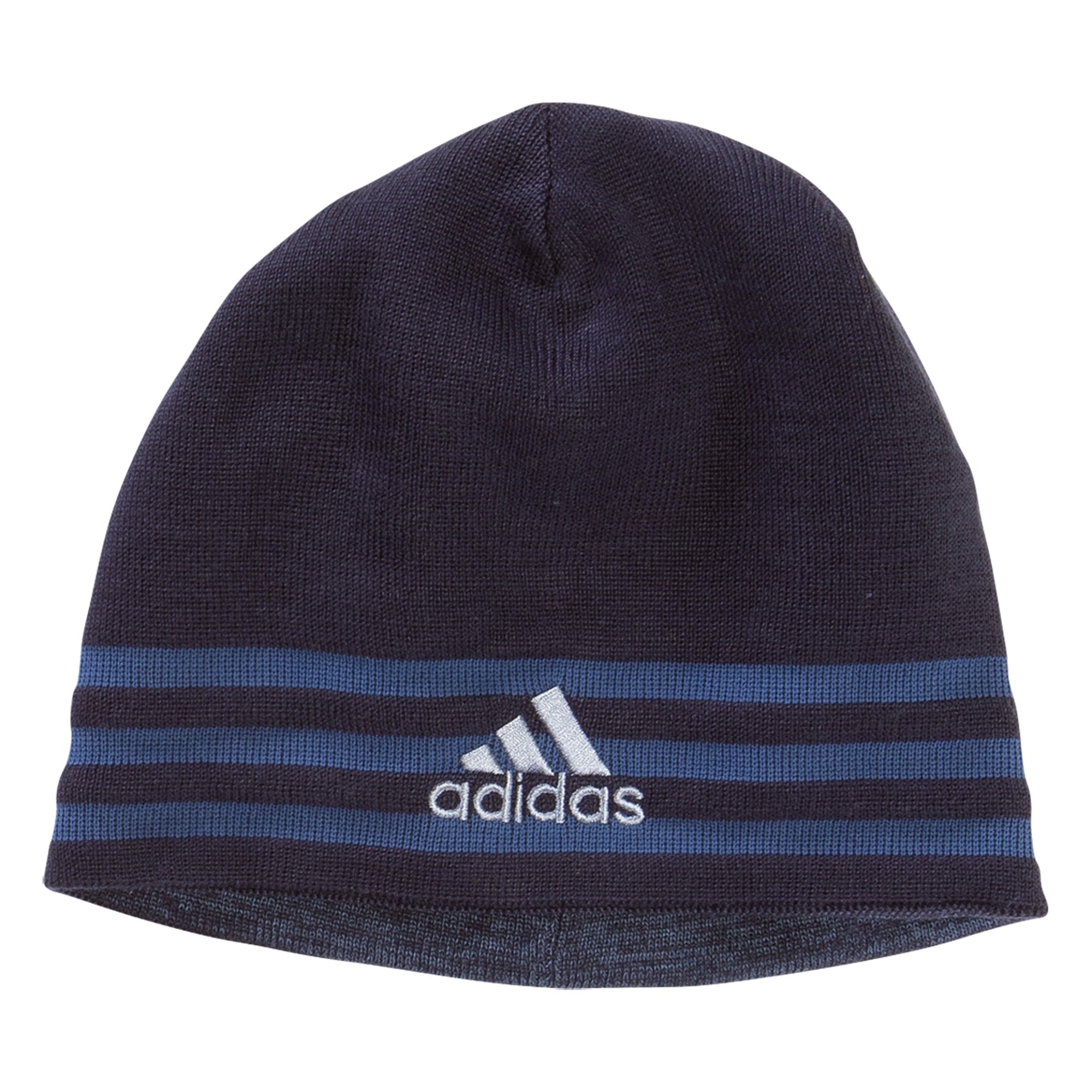 Adidas Eclipse Reversible III Beanie Hat Navy Blue / Grey