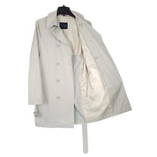 Tommy Hilfiger Mens Double Breasted Raincoat Coat 36 S Light Khaki