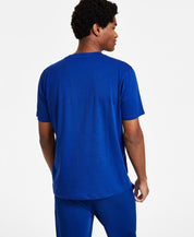 HUGO by Hugo Boss Men's Dierro Short-Sleeve Crewneck Logo T-Shirt Blue Small
