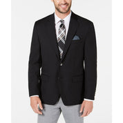 Lauren Ralph Lauren Mens Classic fit Sport Coat Blazer 56 L Black Solid