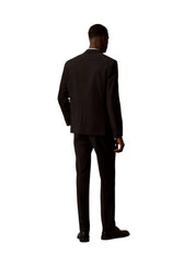 Calvin Klein Mens Slim fit Wool Dress Pants 44 / 30 Charcoal  Gray Solid