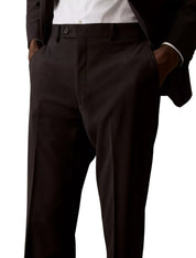 Calvin Klein Mens Slim fit Wool Dress Pants 36 / 32 Charcoal Gray Solid