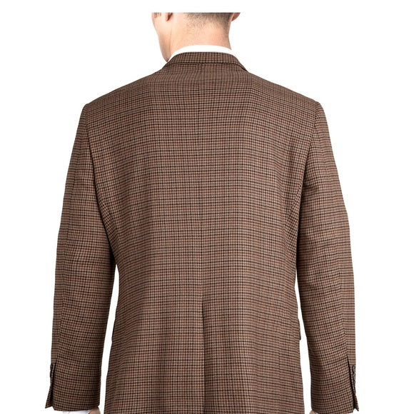 Ralph Lauren Mens Classic fit Sport Coat Blazer 44 R Brown Stretch