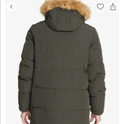 Tommy Hilfiger Mens Long Snorkel Coat 3XL XXXL Dark Green
