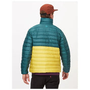 Marmot Men's Highlander Jacket Dark Jungle Green Limelight Yellow XXL
